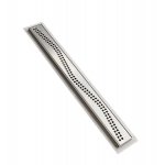 Novellini Onda Odpływ liniowy 70 cm Chrom szczotkowany NDO070-K