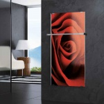 Novellini Sole Grzejnik dekoracyjny/łazienkowy szklany 1050x600 mm dekor róża SOLT6010N0041