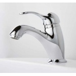 Oioli ARCANA Bateria umywalkowa jednouchwytowa z korkiem automatycznym Chrom 8500