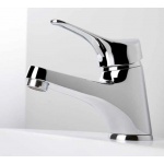 Oioli KAPPA Bateria umywalkowa jednouchwytowa z korkiem automatycznym Chrom 7700