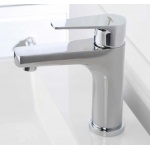 Oioli KING Bateria umywalkowa jednouchwytowa z korkiem automatycznym Chrom 9203-TC