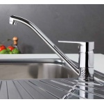 Oioli KING Bateria zlewozmywakowa jednouchwytowa Chrom 9235