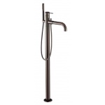 Oioli LIFE Bateria wannowa wolnostojąca ze słuchawką prysznicową Gunmetal PVD 25908-PVD51