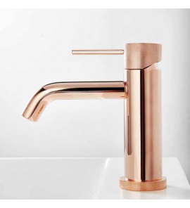 Oioli MICRO 80 Bateria umywalkowa jednouchwytowa Rose Gold 22801-C32