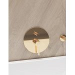    Oltens Molle Bateria wannowo-prysznicowa podtynkowa złota 34100800