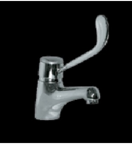 Olympia Ceramica Auxilium Bateria umywalkowa z długim uchwytem, Chrom D14 