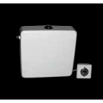 Olympia Ceramica Auxilium Spłuczka ze zdalnym włączaniem, Biały D12