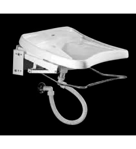 Olympia Ceramica Auxilium Umywalka ścienna z jednym otworem na baterie, Biały AUX4166101 