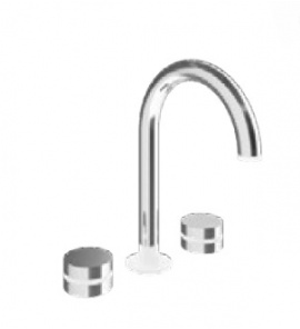 Olympia Ceramica Beauty Bateria umywalkowa 3-otworowa Chrom BEARUB36