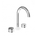 Olympia Ceramica Beauty Bateria umywalkowa 3-otworowa Chrom BEARUB36