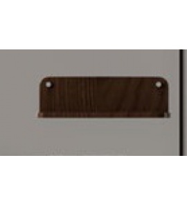 Olympia Ceramica Beauty Półka do lustra, ciemny brązowy BEAP0334