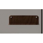 Olympia Ceramica Beauty Półka do lustra, ciemny brązowy BEAP0334