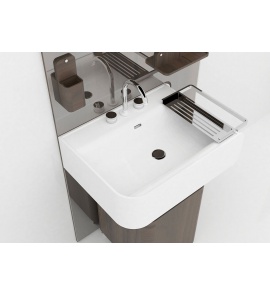 Olympia Ceramica Beauty Półka na umywalkę Chrom BEAPAS36