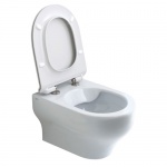 Olympia Ceramica Clear Miska WC wisząca bezrantowa Rimless 50x36 cm biała CLE1202R01