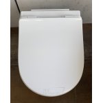  Olympia Ceramica Clear Miska WC wisząca bezrantowa Rimless 50x36 cm z deską wolnoopadającą SLIM biała CLE1202R01 C5CN01