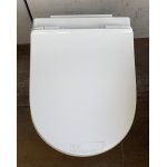  Olympia Ceramica Clear Miska WC wisząca bezrantowa Rimless 50x36 cm z deską wolnoopadającą SLIM biała CLE1202R01 C5CN01
