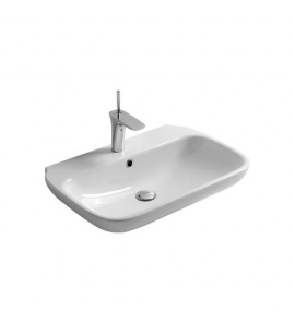 Olympia Ceramica Clear Umywalka ścienna 65 cm, Biały CLE4365101