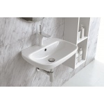 Olympia Ceramica Clear Umywalka ścienna 65 cm, Biały CLE4365101