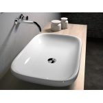 Olympia Ceramica Clear Umywalka stawiana na blat biała CLE4266001