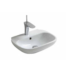 Olympia Ceramica Clear Umywalka ścienna 45 cm, Biały CLE4345101