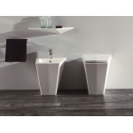 Olympia Ceramica Crystal Bidet stojący, Biały CRY210101