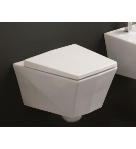 Olympia Ceramica Crystal Deska sedesowa, Biały C6KR