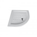 Olympia Ceramica Ibis Brodzik ceramiczny półokrągły 80x80cm, Biały IBI880AN01