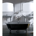 Olympia Ceramica Impero Bateria wannowa ze słuchawka prysznicową, Chrom 7500/S