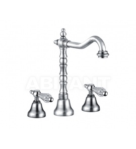 Olympia Ceramica Impero Bateria umywalkowa trzyotworowa, Chrom 7512A/S