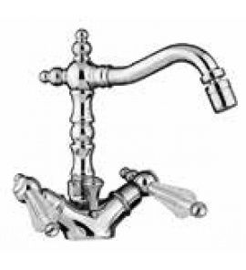 Olympia Ceramica Impero Bateria Bidetowa jednootworowa, Chrom S7558A/S