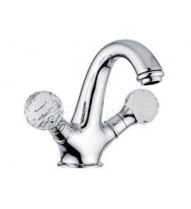 Olympia Ceramica Impero Bateria umywalkowa jednootworowa, Chrom S3961A/S