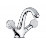 Olympia Ceramica Impero Bateria umywalkowa jednootworowa, Chrom S3961A/S