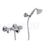 Olympia Ceramica Impero Bateria Wannowa ze słuchawką prysznicową, Chrom 3801/S