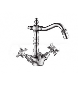 Olympia Ceramica Impero Bateria umywalkowa jednootworowa, Chrom S3758A