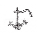 Olympia Ceramica Impero Bateria umywalkowa jednootworowa, Chrom S3758A