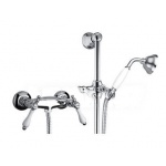 Olympia Ceramica Impero Bateria Natryskowa z regulowana wysokością słuchawki, Chrom 3707WS