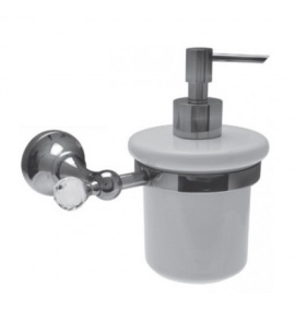 Olympia Ceramica Impero Dozownik do mydła ścienny, Chrom RG1136/S