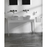 Olympia Ceramica Impero Stół wolnostojący 130 cm, Biały IMTA130VE