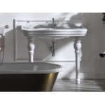 Olympia Ceramica Impero Umywalka 3-otworowa wisząca 100x60 cm biała IMP4C10301