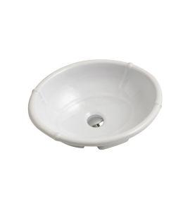 Olympia Ceramica Impero Umywalka wpuszczana w blat 49x40 cm biała IMP4650001