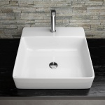 Olympia Ceramica Tokyo Umywalka stawiana na blact 50 cm, Biały LIL4250101