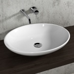 Olympia Ceramica Umywalka stawiana na blat, Biały LIL4B59001