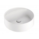 Olympia Ceramica Umywalka stawiana na blat okrągła, Biały LIL4245101
