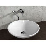 Olympia Ceramica Atene Umywalka stawiana na blat okrągła, Biały LIL4BT4001