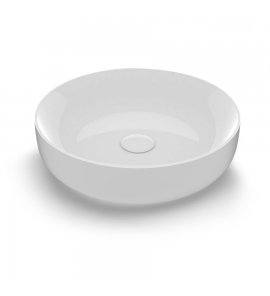 Olympia Ceramica Metamorfosi Umywalka okrągła stawiana na blat 450 mm, Biały MET4245001