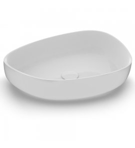 Olympia Ceramica Metamorfosi Umywalka stawiana na blat 550x420 mm, Biały MET4255001