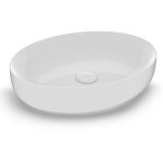 Olympia Ceramica Metamorfosi Umywalka nablatowa 55x42 cm biała MET42O6001