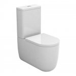 Olympia Ceramica Milady Miska WC Rimless® do kompaktu 62x36 cm biała MIL130301