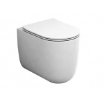 Olympia Ceramica Milady Miska WC Rimless® stojąca 530x360 mm Biała MIL110301