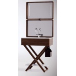 Olympia Ceramica My Bag Stelaż do konsoli umywalkowej, ciemny brązowy BAGCAV34